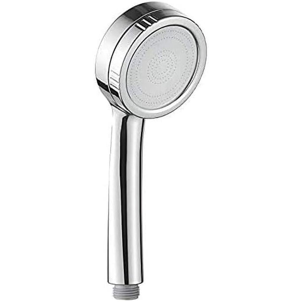 Cabezal de ducha de alta presión Ducha de mano universal con ahorro de agua Interfaz de 1/2 pulgada Ducha de baño Ducha de mano Fácil de instalar y limpiar Cabezal de ducha Diámetro 81 mm Cromo