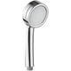 thumbnail image 1 of Cabezal de ducha de alta presión Ducha de mano universal con ahorro de agua Interfaz de 1/2 pulgada Ducha de baño Ducha de mano Fácil de instalar y limpiar Cabezal de ducha Diámetro 81 mm Cromo, 1 of 5