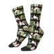 thumbnail image 3 of Gatos de la biblioteca Gatos caprichosos en los estantes de libros Calcetines para hombre Calcetines largos hasta la rodilla Calcetines para parejas Medias de personalidad Hip Hop, 3 of 4