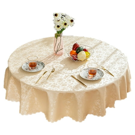 

Waterproof vinyl tablecloths round heavy duty tablecloths wipeable tablecloths for kitchen and dining rooms