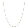 thumbnail image 1 of 10K Yellow Gold .80mm Diamond Cut Cable Chain 24 Inch, 1 of 5