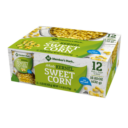 Member's Mark Whole Kernel Sweet Corn (15.25 oz., 12 (Best Canned Sweet Corn)