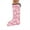Breast Cancer Pink Ribbon, variant on COEQINE Tie-Dye Leg Cast Covers Size S Short Foot Cast Cover Knee Cast Sock Decorative Leg Plaster Cover Cast Sleeve for Foot Leg Protector Leg Cast Sock Cover for Men & Women