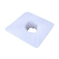 thumbnail image 4 of Toalla de mesa de con microfibra de orificio de cara, cómodo, resistente, toalla de , toalla facial reutilizable para salones spa belleza, 4 of 8