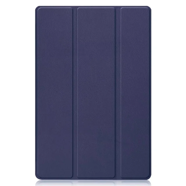 Hard Back Shell For Coque TCL Tab 10s 9080G Smart Case Tri-folded Standing Cover for TCL NXTPAPER 10s 9081X 9081X2 Tablet Funda Dark Blue TCL Tab 10s 2021