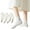 Ankle Socks 6 Pairs White, variant on Flydo Ruffle Socks Women Cotton Socks Cute White Socks for Women Girls Lettuce Edge Socks Women Frilly Low Socks 5-10 Pack