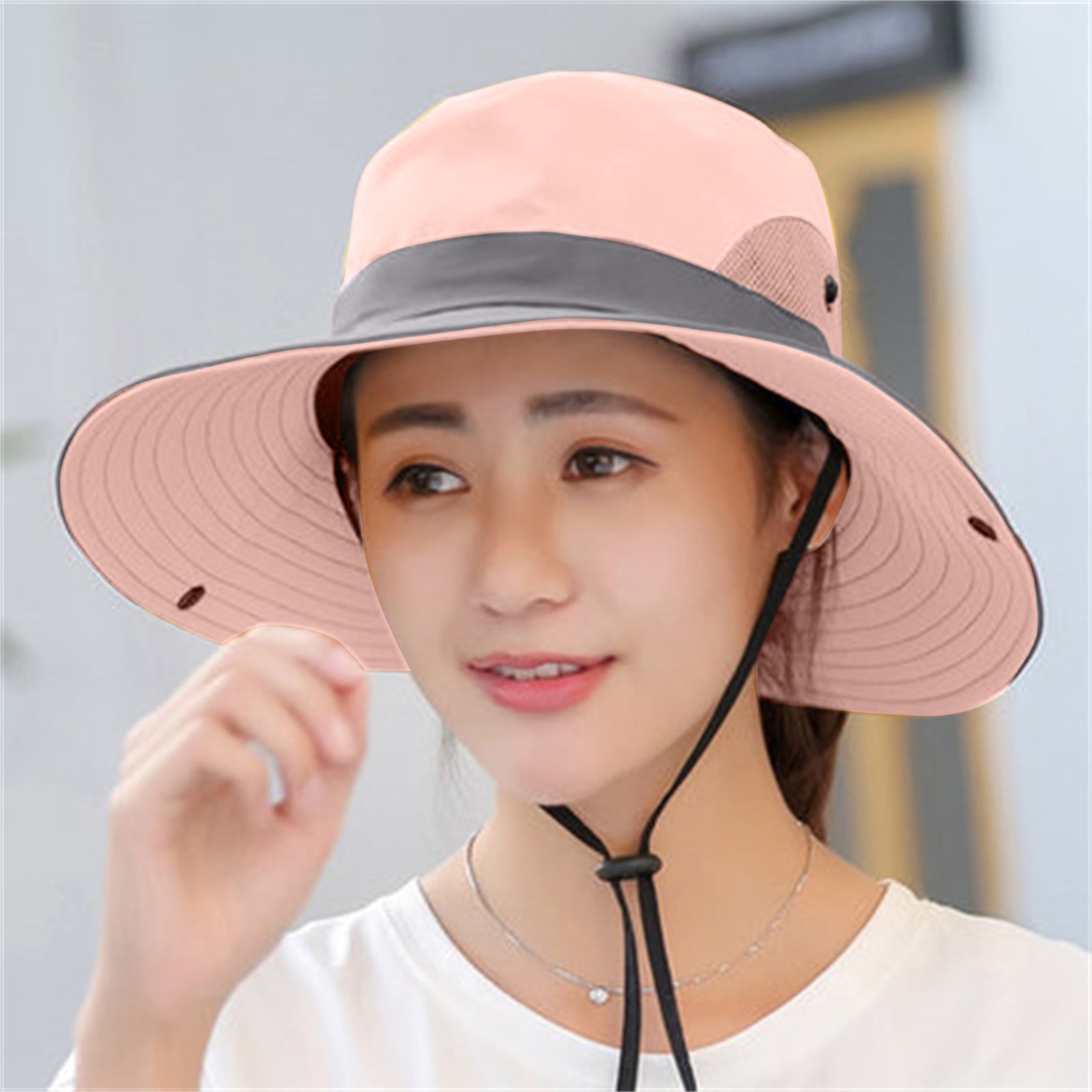 Hats for Men Women Hats Foldable Cooling Mesh Ponytail Sun Protection