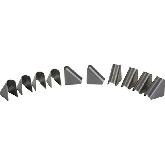 Roll Cage Saddle Weld Gussets for 1-1/2 Inch Tube, .090 Steel, 10