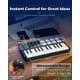thumbnail image 3 of Vangoa Controlador de teclado MIDI 25 teclas, teclado midi Worlde Panda MINI USB con almohadillas de batería, almohadilla de máquina Beat Maker, negro, 3 of 5