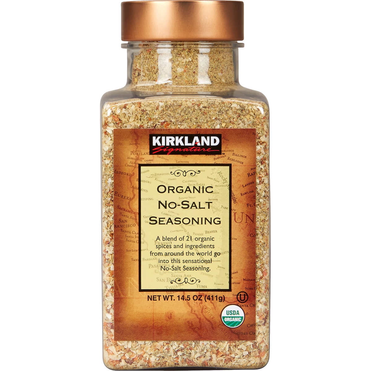 Kirkland Signature Organic No Salt Seasoning 14 5 Oz