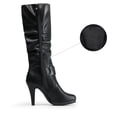 thumbnail image 3 of BURUDANI Women Knee-High Stiletto Dress Boots Classic Fashion Heels, 3 of 5