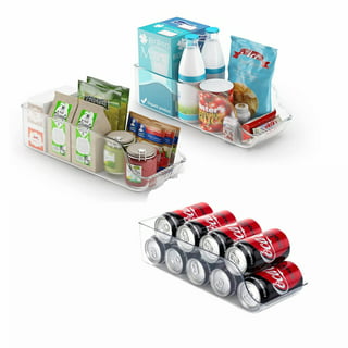 Clear Soda Can Organizer Holder With Lid, 9 cans - Bed Bath