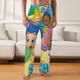 thumbnail image 2 of BUBBLE GUPPIES Mens PJ Pajama Pants Bottoms Lounge Pants Sleepwear PJs with Pockets, 2 of 7