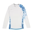 thumbnail image 1 of SOLFIRE Womens Dynamic Long Sleeve Basic T-Shirt, caribbeansea, S, 1 of 2