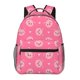 thumbnail image 1 of Disketp Cartoon Pigs and Hearts Mochila Estampada para Hombre y Mujer – Mochila Ligera Clásica con Múltiples Bolsillos para Universidad, Trabajo y Viajes-One Size, 1 of 5