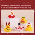 thumbnail image 4 of Inevnen Christmas Yellow Duck Advent Calendar Box 24 Days Countdown Blind Box Rubber Duck Gift Toy Set, 4 of 8