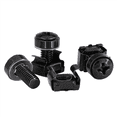 thumbnail image 2 of 150Pc M6x16mm Computer Rack Mount Cage Screws and Nuts & Washers for Rack Mount Server Cabinet,Rack Mount Screw Cage Nut, 2 of 7