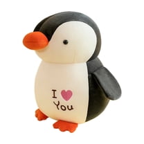 RUIG Precious Stuffed Animal Penguin Plush Heart Printed, 9.8" Soft Plush Penguin Dolls, Gifts for Kids Boys Girls Toddlers Birthday Christmas Day Valentine's Day