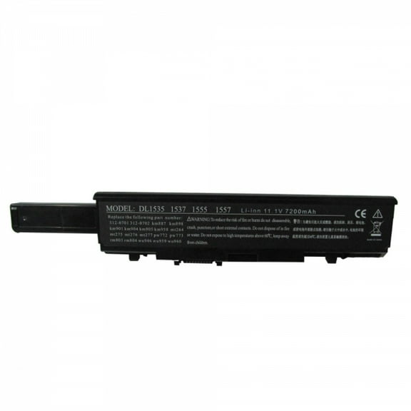 DELL MT276 6600mAh 73Wh 9 Cell Li-ion 11.1V Black Compatible Battery
