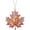 #16 Autumn Maple Leaf Ornament, variant on Fall Decorations for Home, Stained Glass Style Acrylic Maple Leaf Hanging Ornament, Fall Window Suncatcher, Harvest & Halloween Seasonal Porch Balcony Wall Decor