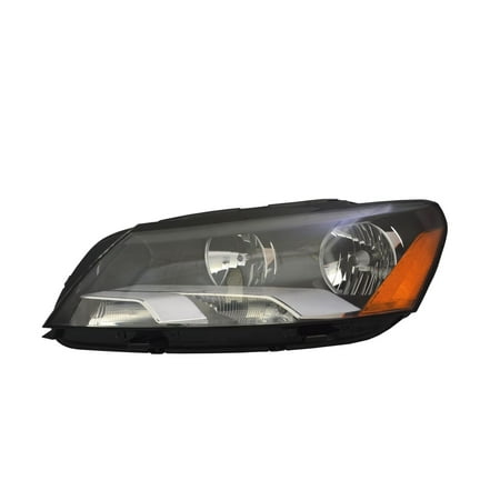 Volkswagen Passat Sedan - TYC 20-12800-00-1 Left Headlight Assembly for 12-15 Volkswagen Passat VW2502148