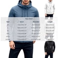 thumbnail image 3 of Zylanna Men's Adjustable Hooded Windbreaker with Zipper Pockets, Sun Protection Lightweight Water Resistant Breathable Outdoor Hiking Jackets for Outdoor White, 3 of 9