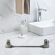 thumbnail image 2 of Toallero de baño de acero inoxidable con ventosa montado en la pared, 2 of 10