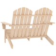 thumbnail image 3 of vidaXL 2-Seater Garden Adirondack Chair Solid Fir Wood, 3 of 4