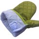 thumbnail image 5 of Guantes de silicona para horno, resistentes al calor, relleno de algodón reciclado, guantes de cocina antideslizantes flexibles para hornear y cocinar, 1 par (rojo), 5 of 5