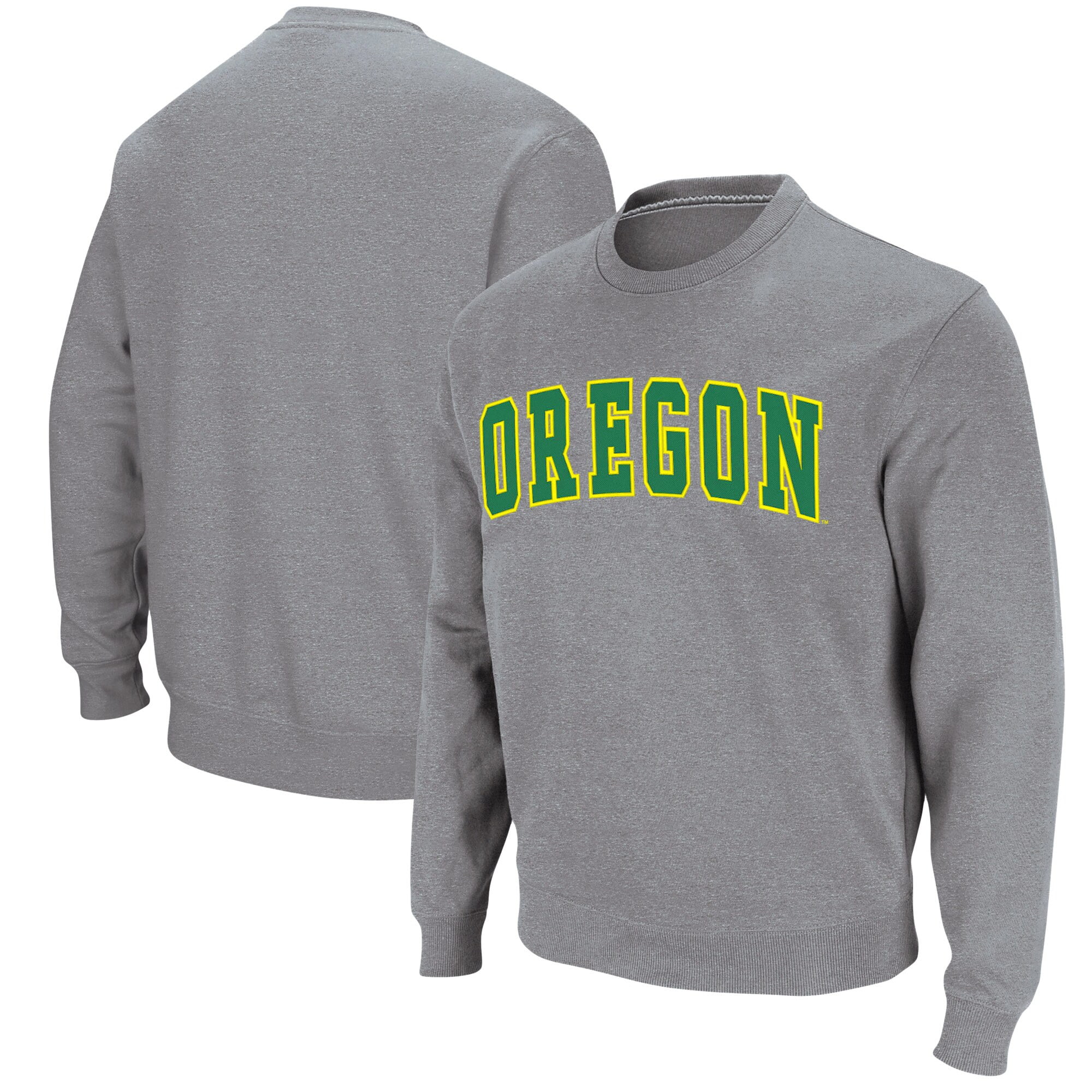Men's Colosseum Yellow Oregon Ducks Arch & Logo Tackle Twill