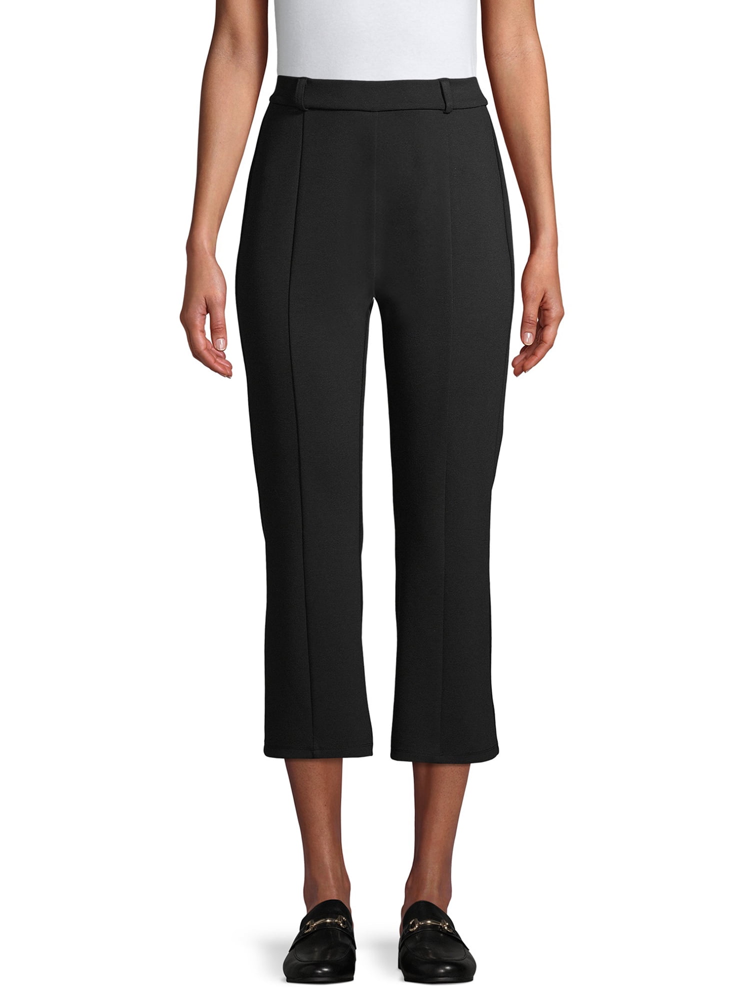 cropped flare pants