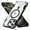 Black, variant on Dteck Magnetic Case for iPhone 12 Pro Max, Shockproof Slim Fit Lightweight Crystal Clear Support Wireless Charging PC + TPU Hard Back Case, Black