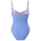 thumbnail image 4 of Trajes de baño tankini para mujer Trajes de baño de dos piezas con tirantes ajustables y hebilla de metal en bloques de color para mujer Trajes de baño para mujer Trajes de baño tankini para mujer, 4 of 5