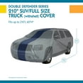thumbnail image 3 of Duck Covers Double Defender SUV/Truck Cover, Fits SUVs or Trucks with Shell or Bed Cap up to 17 ft. 5 in. L Fits select: 2004-2017 FORD EXPLORER, 2005-2017 JEEP GRAND CHEROKEE, 3 of 10