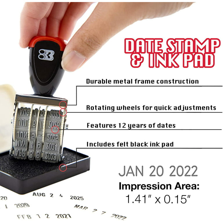 Black Ink Pad – The Stamp Market