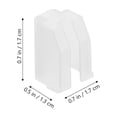 thumbnail image 2 of Phenofice 10Pcs Turntable Needle Protector Covers Plastic Transparent Stylus Replacement for Record Players, 2 of 8