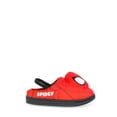 thumbnail image 3 of Spidey and Friends Toddler Boys' 3D Character Slippers with Back Strap, 3 of 5