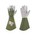 thumbnail image 1 of wonima02 Women Gardening Gloves Thorn Proof, Extra Long Leather Garden Gloves Rose Pruning Gloves for Planting Pruning Digging, 1 of 1