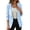 01-Navy, variant on MaFYtyTPR Women's Casual Open Front Blazer Lightweight Work Office Jacket with Rolled Sleeves 01-Black L