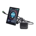 thumbnail image 1 of GLFILL Electric Bike Display 36V-52V 860C High-definition LCD Speed Control Instrument For BAFANG UART Protocol Mid-Motor Parts, 1 of 8