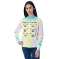 thumbnail image 5 of Star Wars Women's Expressions Of The Child Tie Dye Skimmer Raw Edge Top T-Shirt, 5 of 6