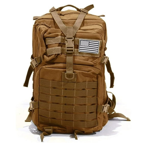 Bug Out Bag Backpack - 50L Backpack - Great for Survival (Tan)