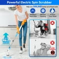 thumbnail image 2 of TASVAC Cordless Cleaning Brush with 5 Replaceable Heads, Electronics Cleaning Brush, New, 1 Total Count, 2 of 8