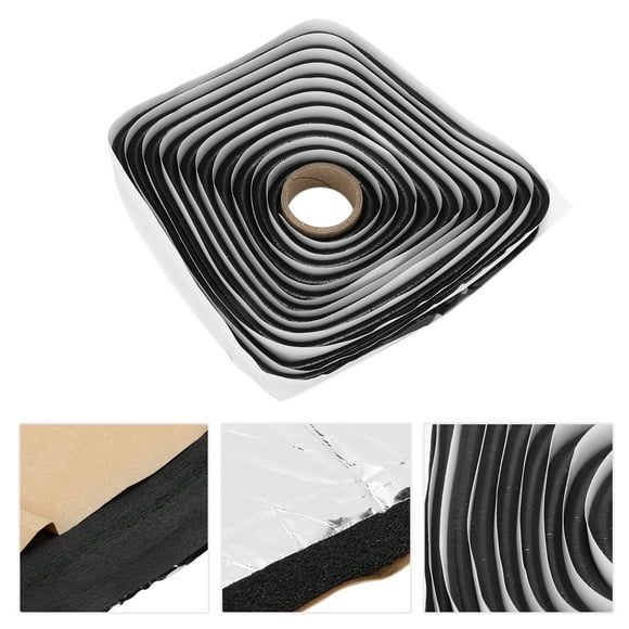 Rubber Sealant Tape, 2.4 Meters Proof Butyl Seal Putty Tape For Windshield For Boat Sealing For RV Repair