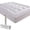 White, Twin, variant on Summercome Premium Quilted 1000GSM Luxury Extra Thick Mattress Topper - Breathable & Fluffy Soft, with 8-21 inch Deep Pocket, Plush Pillow Top Mattress Topper Overfilled (White, King)