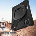thumbnail image 5 of for Xiaomi Pad 7 Pro/ Xiaomi Pad 8 Pro 11.2 inch Case, 360 Rotatable Handle Stand, Shoulder Strap, Drop-Proof Design, Black, 5 of 7