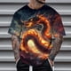 thumbnail image 2 of Playera Para Hombre, Camisetas De Cuello Alto Para Primavera Y Verano Para Hombre, Camisetas Casuales De Manga Larga De Color Sólido Con Ajuste Elástico Ajustado, 2 of 4
