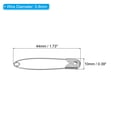 thumbnail image 2 of Uxcell Safety Pins 1.73 Inch Nickle Plated Small Sewing Pins Silver Tone 400Pcs, 2 of 4