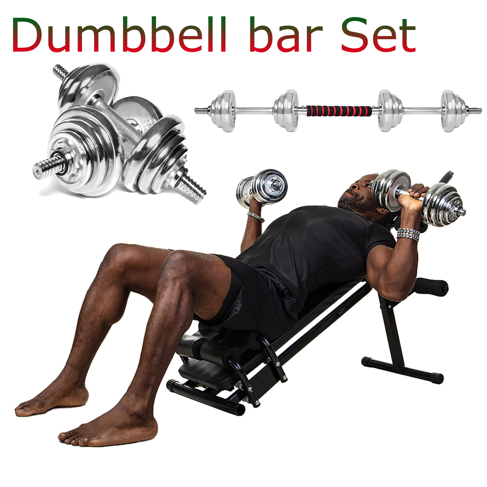 Dumbbells Barbell Set Dumbbell Bar Set Adjustable Barbell Lifting