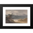 thumbnail image 2 of Isaac Weld 24x17 Black Modern Framed Museum Art Print Titled - View on the Upper Lake (Ireland) (ca. 1806), 2 of 5